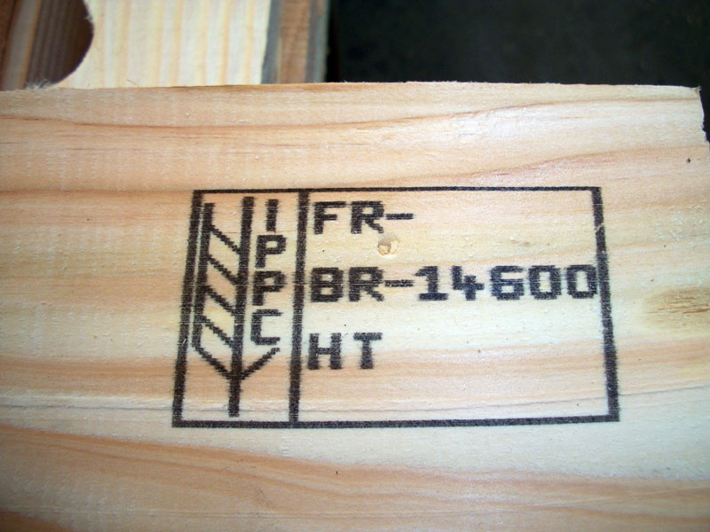 Marquage Sur Bois Norme IPPC 01