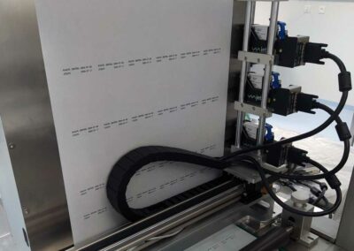 Intégration spéciale marquage sur film d'emballage, impression très haute vitesse I Marquage jet 'encre thermique TIJ