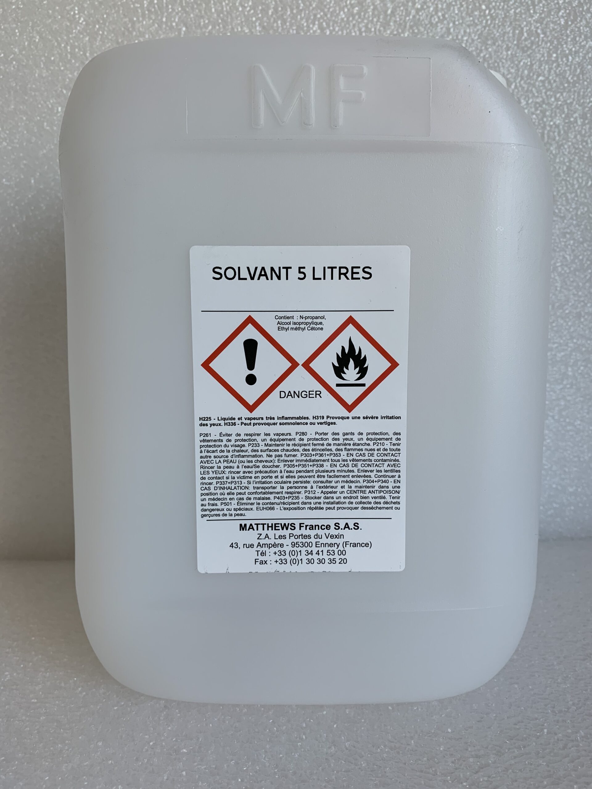 Solvant 3005 base eau 5L (prix au litre) | Matthews France Solvant 3005 base eau 5L (prix au litre) | Matthews France