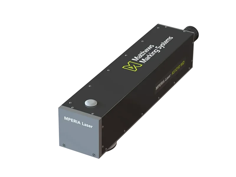 MPERIA Fibre Laser Matthews pour marquage rapide et durable sur métaux Système laser fibre MPERIA Matthews Marking Systems, marquage permanent haute qualité sur métaux, plastiques et céramiques en environnement industriel exigeant