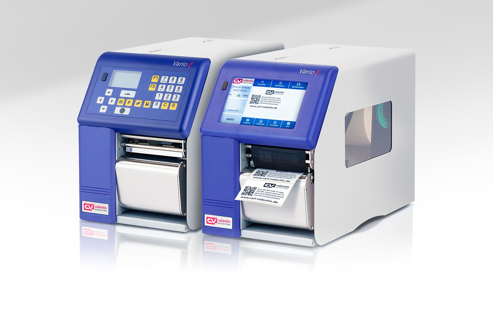 Imprimante Vario V – Carl Valentin : robuste, compacte et polyvalente pour l'étiquetage industriel.